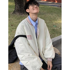 新中式提花夹棉加厚棒球服宽松民族风情侣夹克外套J807，男装民族服装，星座1116A（原606A-3）