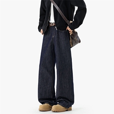 原牛加绒加厚牛仔裤直筒KZ812-常规39加绒49，男装牛仔裤，电商B342