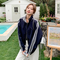 【新款！！】立领蕾丝拼接短外套小众设计款2003款P135K208，女装短外套，2C316
