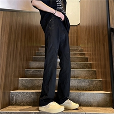 春夏季新款美式高街机能铆钉解构休闲裤BK2304-P60控78，男装休闲裤，星座1002-1
