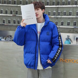 冬季外套2021年新款情侣面包服加厚短款棉服帅气潮 A436-899图片