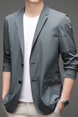 防晒衣2023夏季薄款透气中年男士防晒服外套户外衣服商务休闲西服，男装西服，电商B212（原钱塘6029）