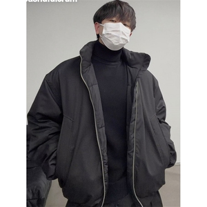 加绒工装高品质立领加厚棉服男秋冬季立领休闲上衣服 JMY12图片