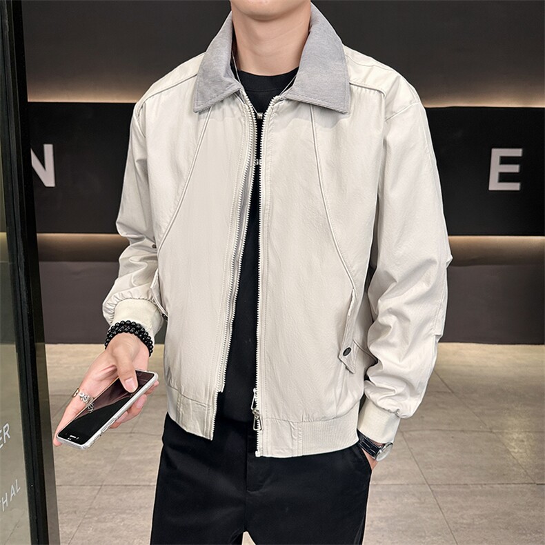 K502-P90新款商务夹克外套秋新款休闲夹克男士时尚宽松外套，男装夹克，星座507A（原星座306B-2）