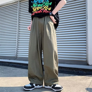 日系工装裤男潮牌ins高街vibe裤子痞帅休闲长裤宽松直筒K3612-P43图片