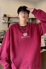 ！圆领卫衣男装港风长袖T恤男外套男WY188-P28，男装卫衣，电商B367