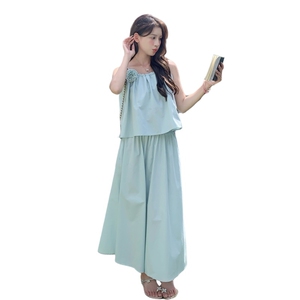 夏装 大量现货！吊带上衣仙气两件套2C133-8933 P135 K188图片