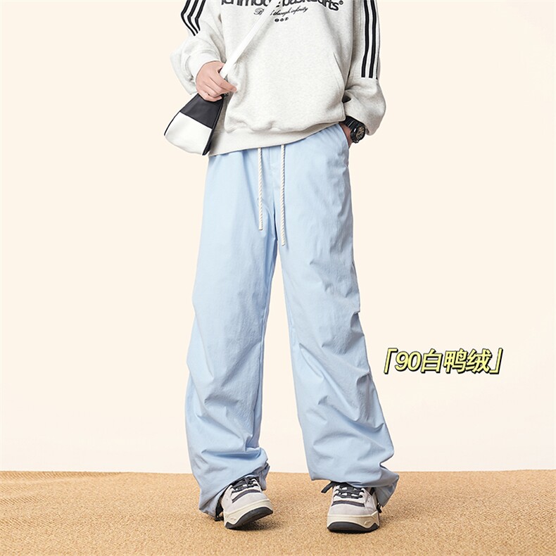 K70096YR（羽绒裤）-尺码-S-2XL-P112-X188-黄地毯(有报告）,男装休闲裤,电商A310