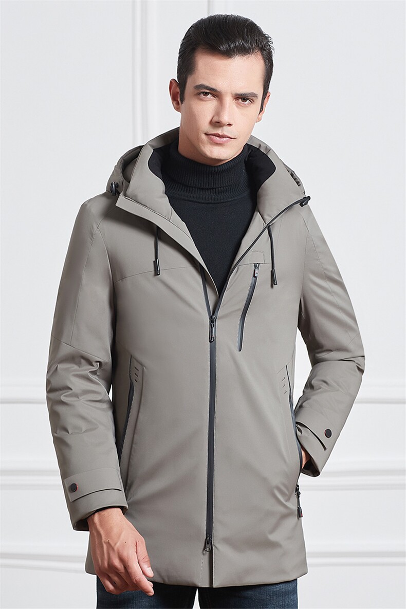 中青年羽绒服新款爸爸冬装休闲外套2023冬时尚上衣SFT81658-P260,男装羽绒服,电商B212（原钱塘6029）