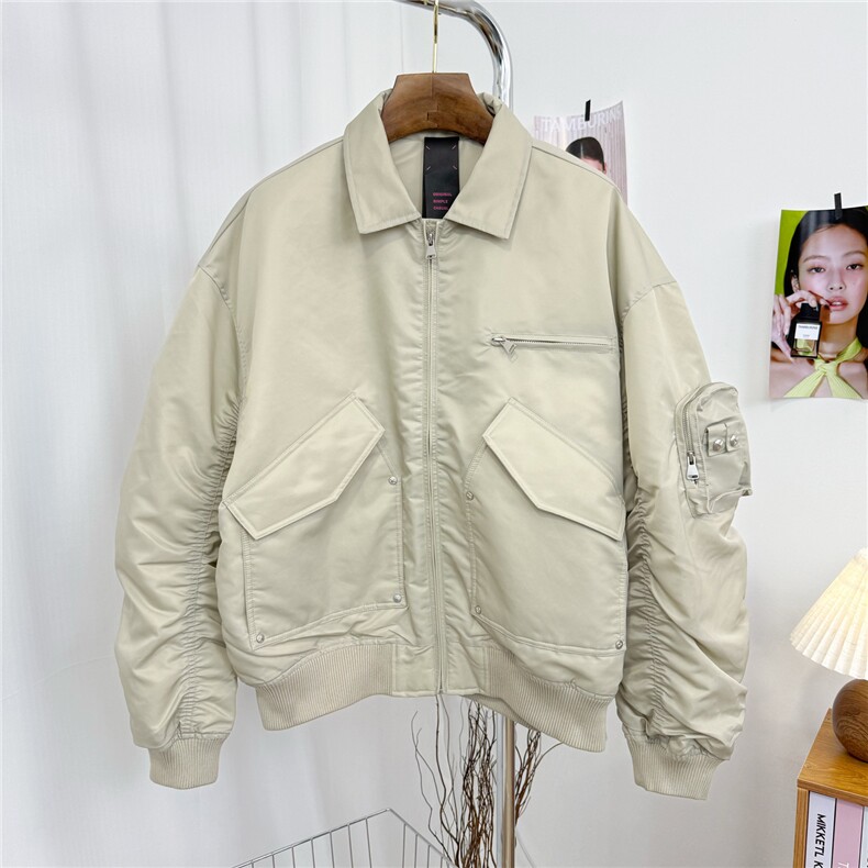 幸运星白鸭绒夹克羽绒服男2025冬季新款D213-W066-P400,男装羽绒服,电商D213