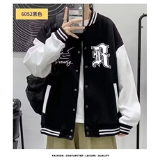 1506-1/JJ181/P40棒球服男士外套潮牌美式高街痞帅青少年男款宽松，女装短外套，星座1506-1