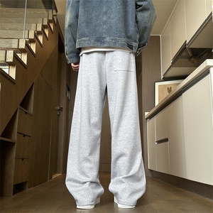 潮牌解构卫裤男重磅美式高街休闲运动裤长裤504-K856-P40控68图片