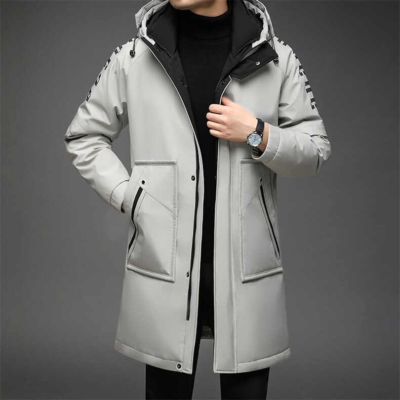QLM-F8898冬季男士羽绒服保暖外套修身潮流帅气P360图片