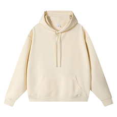 抖音得物高品质二开25秋冬装重磅全棉美式纯色连帽卫衣HM12，男装卫衣，电商A486-1