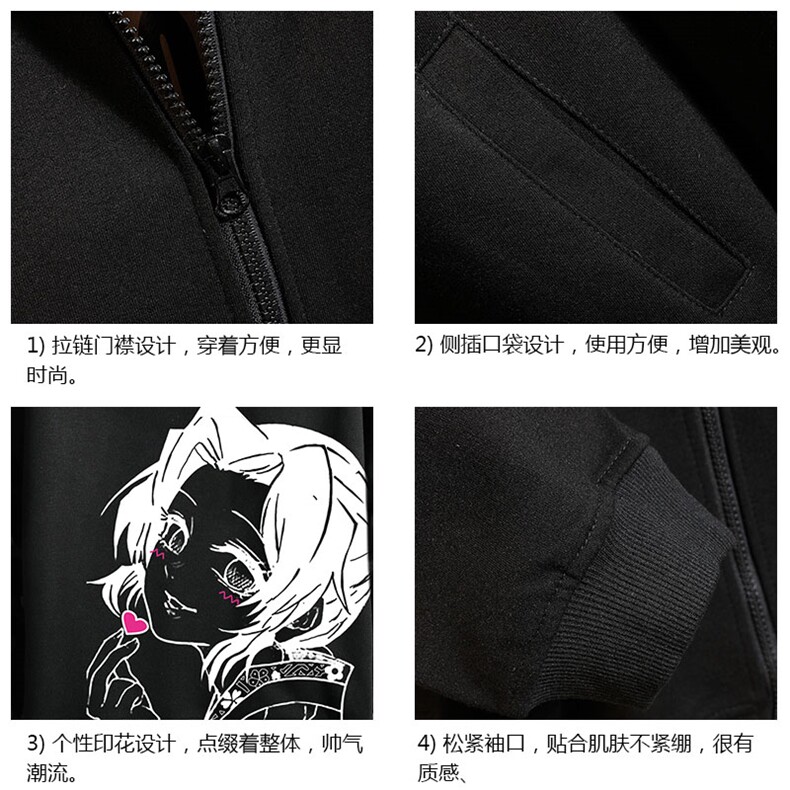 KS21153-P38连帽开衫卫衣男运动外套大码班服网格挂拍,男装卫衣,电商A040A