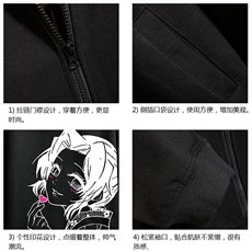 KS21153-P38连帽开衫卫衣男运动外套大码班服网格挂拍，男装卫衣，电商A040A