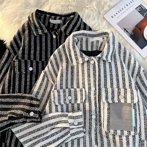 小香风外套男士秋冬季潮牌上衣服男生秋冬外套 H905 P55图片