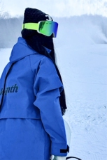 冬户外运动单板大口袋滑雪服男女加绒银狐绒防水防风外套M25-P175，男装棉衣，电商A001-1