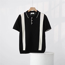 夏季短袖针织衫翻领polo冰丝薄款N6703-P55，男装针织衫/毛衣，星座1012-1