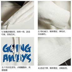 LM68230-P58加绒款-P68连帽毛衣男大码带帽针织衫男毛线衣网格，男装针织衫/毛衣，电商A040A