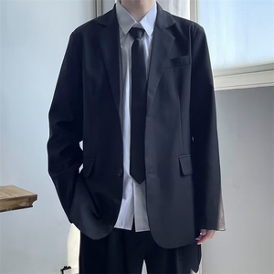 春款男女西服外套简约宽松西装婚礼服有垫肩大码S-5XL JAK12 P55图片