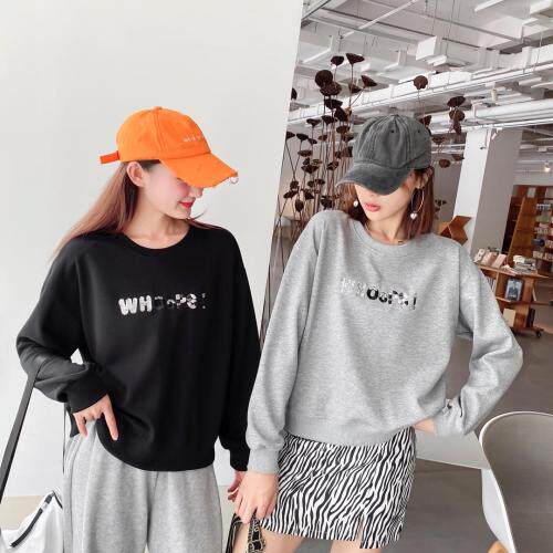 秋款时尚休闲卫衣，女装卫衣/绒衫，泽妤