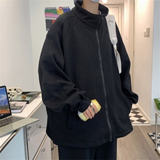 TZ61195/P100秋装新款简约运动套装男潮大码宽松卫衣休闲裤两件套，男装休闲裤，电商A141