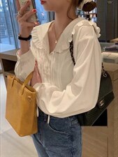 现货，秋季新款甜美风衬衣，其它，YEAXIU(6F)