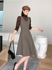 连衣裙，女装连衣裙，竹吟