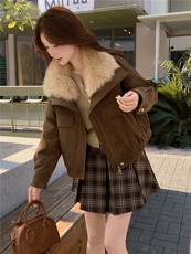 现货新款2185-P465-K669-90白鸭绒派克服，女装羽绒服，然然