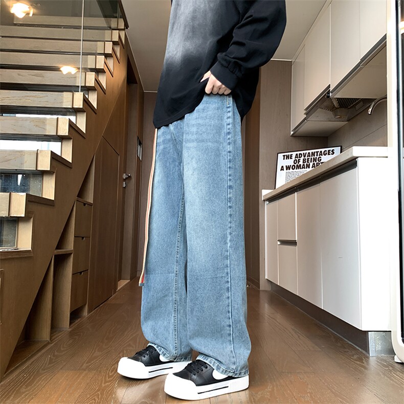 公寓风A129-NZ8304P35特价秋牛仔裤【抖音客户可持续提供视频】图片