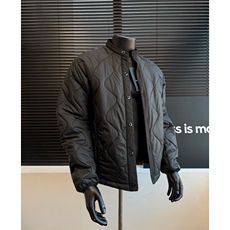 AA2104P95轻便棉服葫芦格单排扣棉衣外套绗缝内胆防泼水轻薄立领，男装棉衣，电商B323A