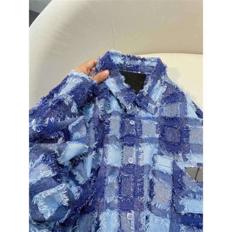 男春秋季衬衫长袖时尚慵懒格子潮百搭方领青春流行气质LSC222P45，男装衬衫，星座1013-5