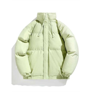 1506-1/M3881/P82男士立领棉衣冬季保暖潮牌休闲面包服外套宽松图片