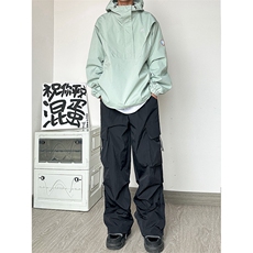 K801-P6023秋冬新款户外伞兵裤冲锋裤防水防风登山裤口袋工装裤，男装工装外套，电商B327