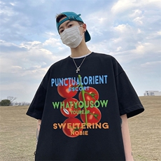 数据超好220克重磅美式潮牌短袖t恤T1213-P28直播有280克品质P38，男装T恤，电商A486
