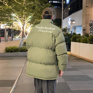 港风抖音直播得物品质宽松面包服棉衣外套M1156P65图片