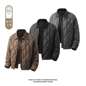 2025 冬季新款 港风白底大码90%白鸭绒羽绒服M-3XL GC118-特P209图片