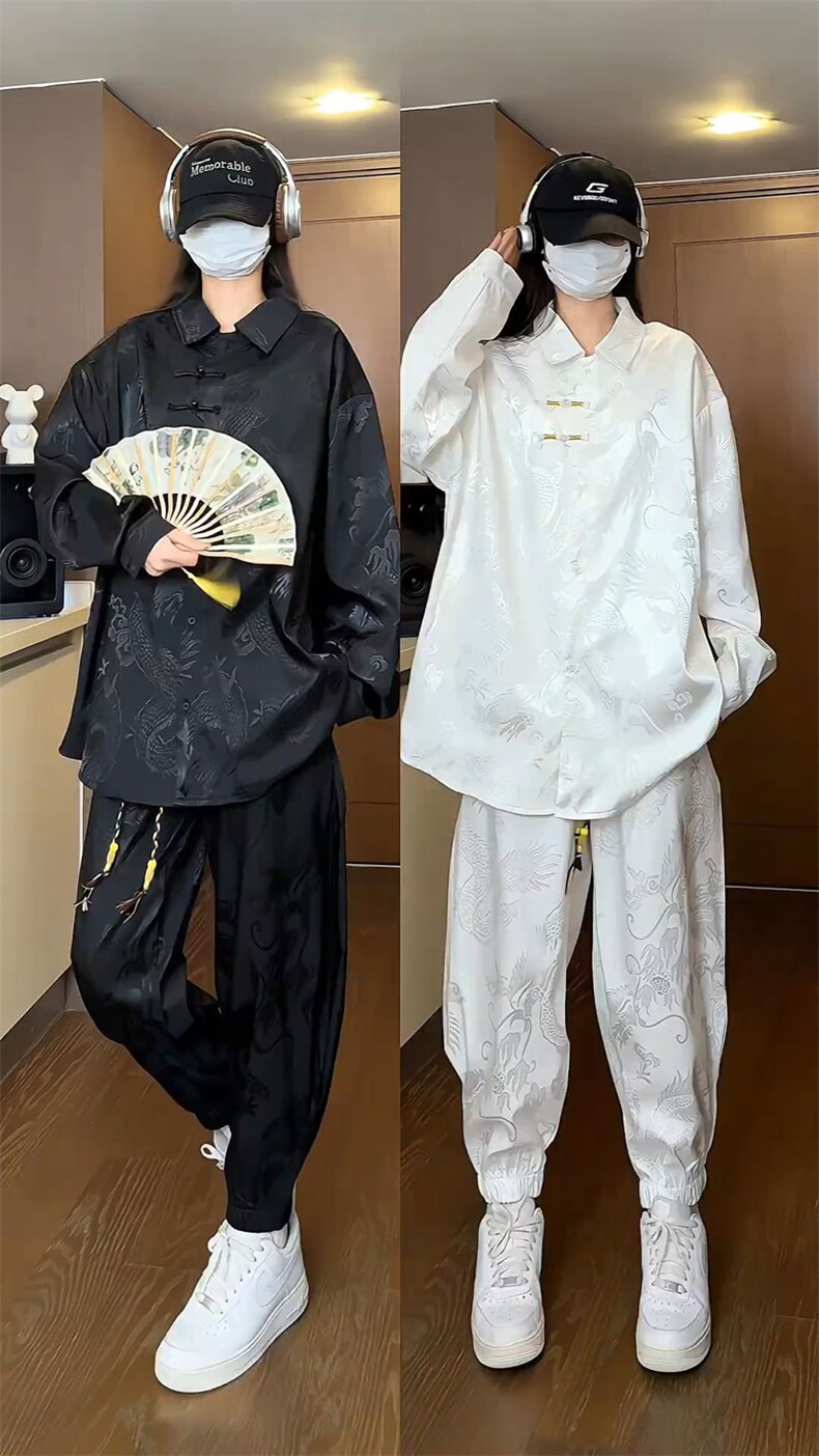 风套装特P55长袖束脚裤套装货号TZ32长袖直筒裤套装TZ33,男装休闲套装,电商B325