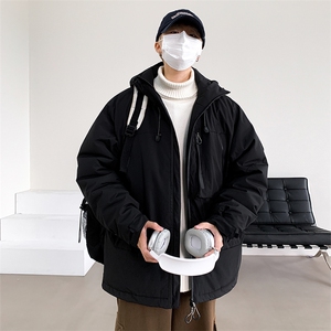 新款棉服羽绒棉保暖连帽加厚冬装情侣装韩版宽松棉袄MY8855-P105图片