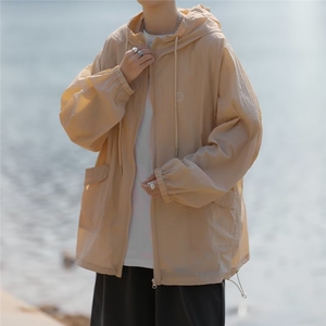 冰丝防晒外套男式新款夏季宽松轻薄透气速干日系户外防晒衣服图片