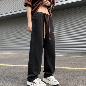 美式牛仔裤男春秋新款休闲直筒裤N002P38图片