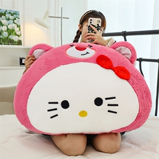 绒耀网供 凯特猫靠枕