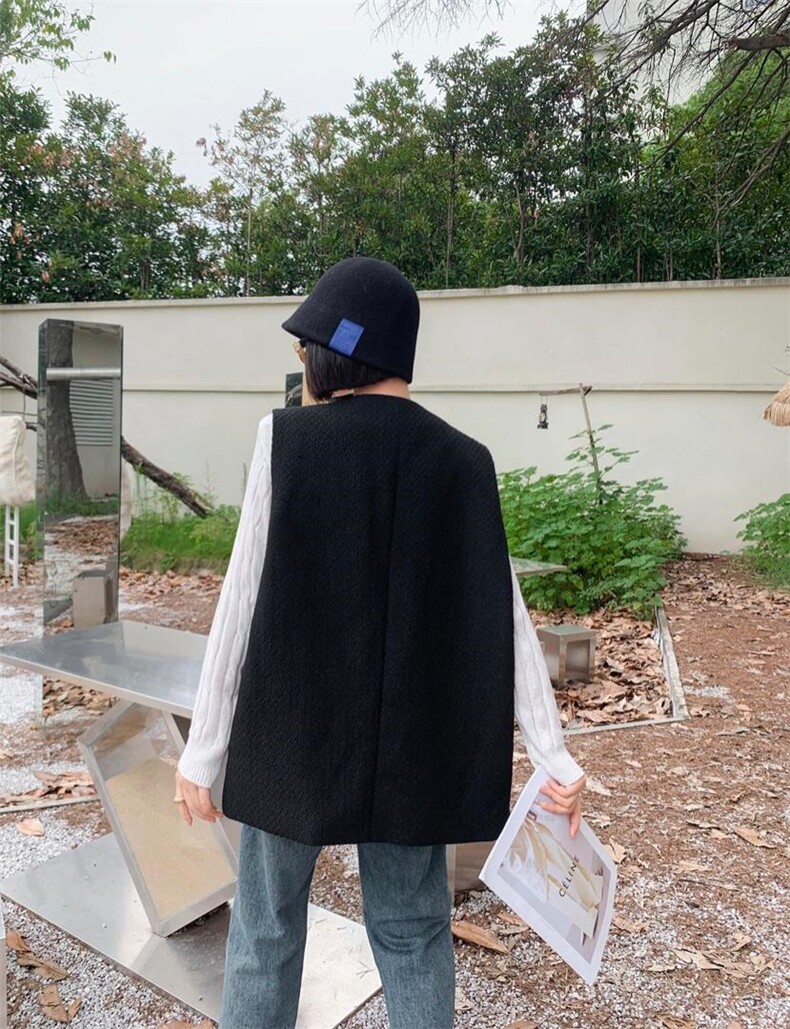 5扣小香马甲，女装马甲，C&B