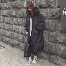 情侣棉衣中长款棉服男棉袄女面包服大码加厚外H114，大货充足，男装棉衣，星座1804