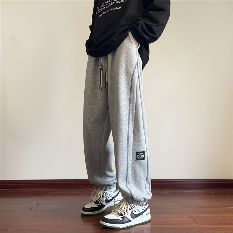 华棉300克复合牛奶丝212-2-WK2006-特P35加绒超柔360克特P40,男装休闲裤,星座808A-1