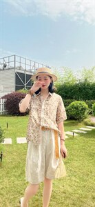 夏季泡泡袖上衣，其它，昕叶良品