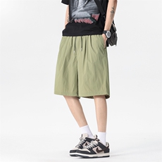 现货夏季工装短裤男ins潮牌休闲百搭潮流痞帅五分裤D02518-P35，男装牛仔裤，星座308B-2