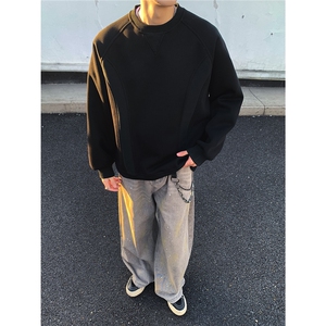 卫衣男春季韩版潮流港风宽松休闲潮牌上衣WY05511-P50图片