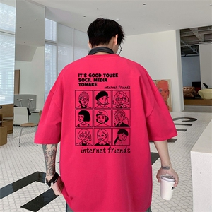 得物抖音直播重磅280克TB4341批28短袖T纯棉220克T4341P23控38图片